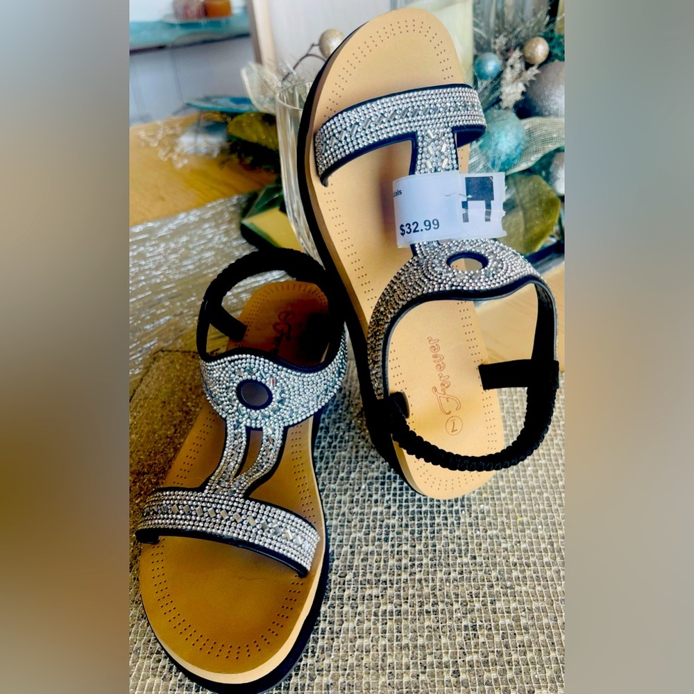 Bling sandals